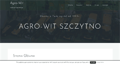 Desktop Screenshot of agrowit.szczytno.pl