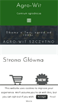 Mobile Screenshot of agrowit.szczytno.pl